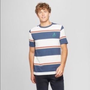 Junk Food Men's Atari Short Sleeve Striped T-Shirt